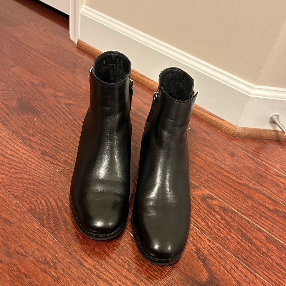 Cole Haan leather bootie